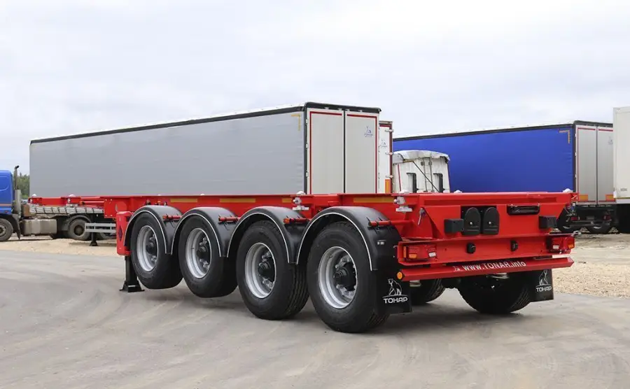 Полуприцеп-контейнеровоз Тонар К4-20/30 (9988) (ДОПОГ)